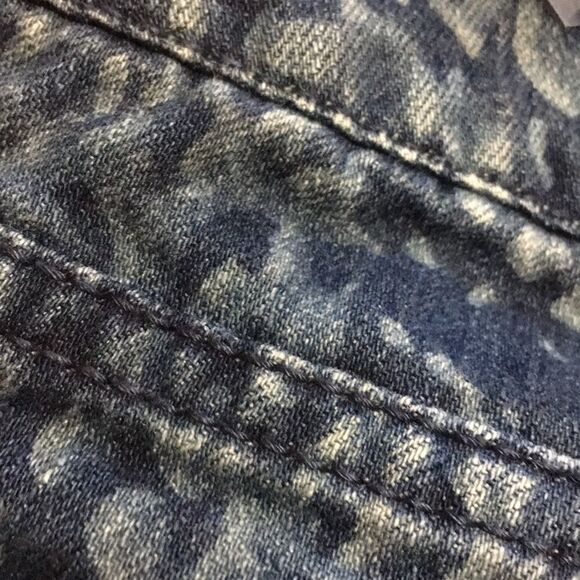 Vintage Aeropostale Animal Print Jeggings Skinny Jeans with Zippers 00 - Picture 5 of 12